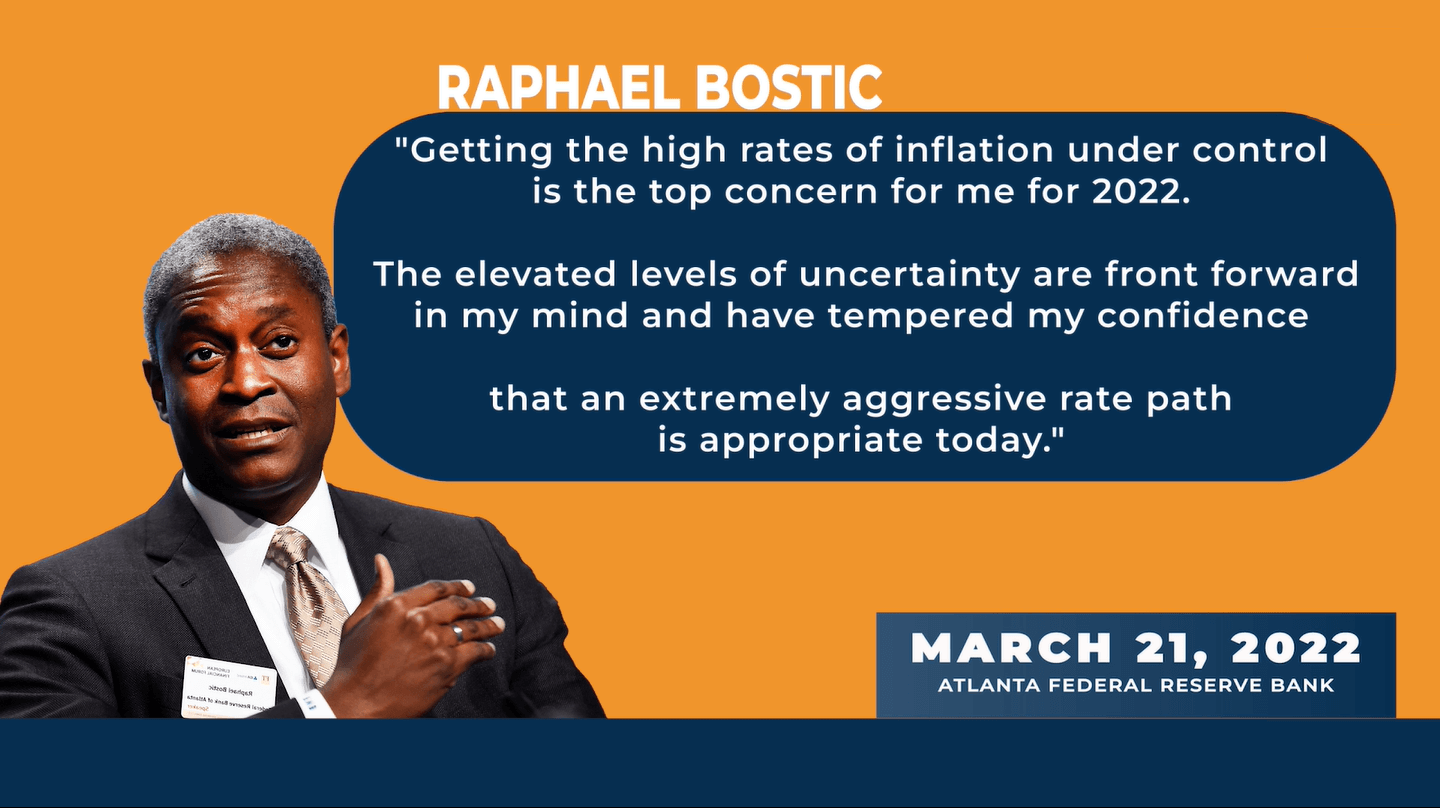 Raphael Bostic, Atlanta Federal Reserve Bank President